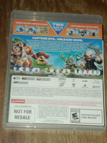 Skylanders Trap Team Playstation 3 Game Pre-Owned Good Condition - Imagen 9 de 9