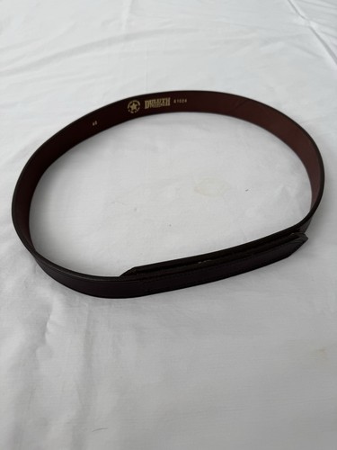 Duluth Trading 61024 braun schnallenloser Ledergürtel USA Herren Größe 40 Hakenschlaufe A4 - Bild 1 von 3