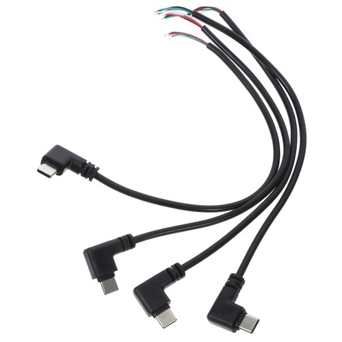 2 Pieces USB Data Cable Pigtail Plug to Charging Right-angle Extension - 第 7/12 張圖片