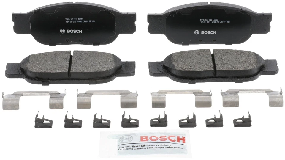 Bosch QuietCast Ceramic Brake Pad and Rotor Kit For 00-06 Lincoln LS Jaguar Foto 2 de 4