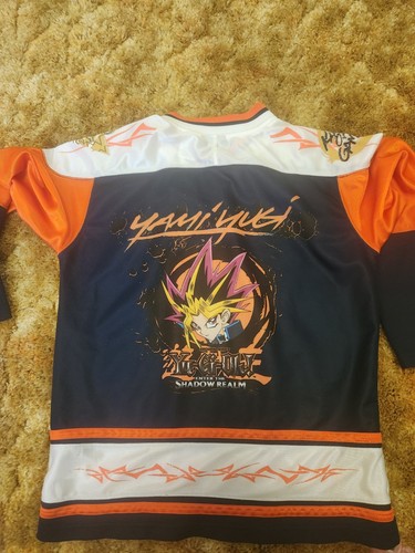 yugioh enter the shadow realm jersey size L boys 12-14 1996 - Picture 6 of 6