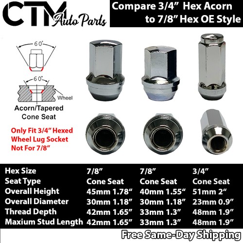 32Pc FORD OEM FACTORY BLACK M14X1.5 WHEEL LUG NUT FOR FORD F250/F350 SUPER DUTY - Picture 2 of 4
