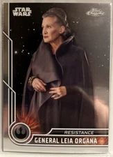General Leis Organa 2023 Topps Chrome Star Wars Card #56 General Resistance
