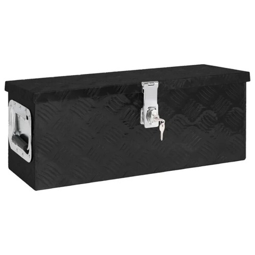 Aluminium Multi-use Toolbox Travel Storage Box Cosmetic Vanity Case Organiser UK - Picture 5 of 15