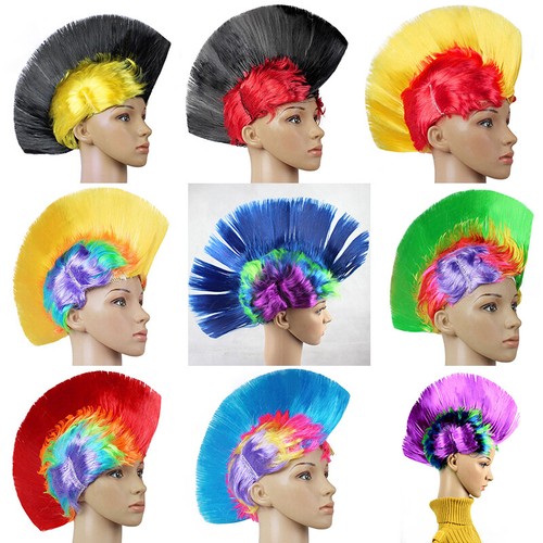 Mohawk Hair Wig Mohican Punk Rock Fancy Dress Cosplay Party Costume mohawk-hair-wig-mohican-punk-rock-fancy-dress-cosplay-party-costume