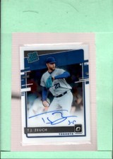 2020 Donruss Optic Rated Rookie Autographs #RRS-TS T.J. Zeuch MINT ID:44488