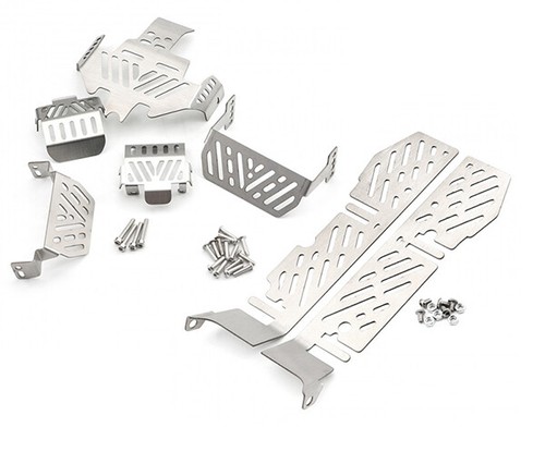 Stainless Steel Chassis Protection Battery Plate Armor For 1/10 TRAXXAS TRX-4 - Picture 3 of 12
