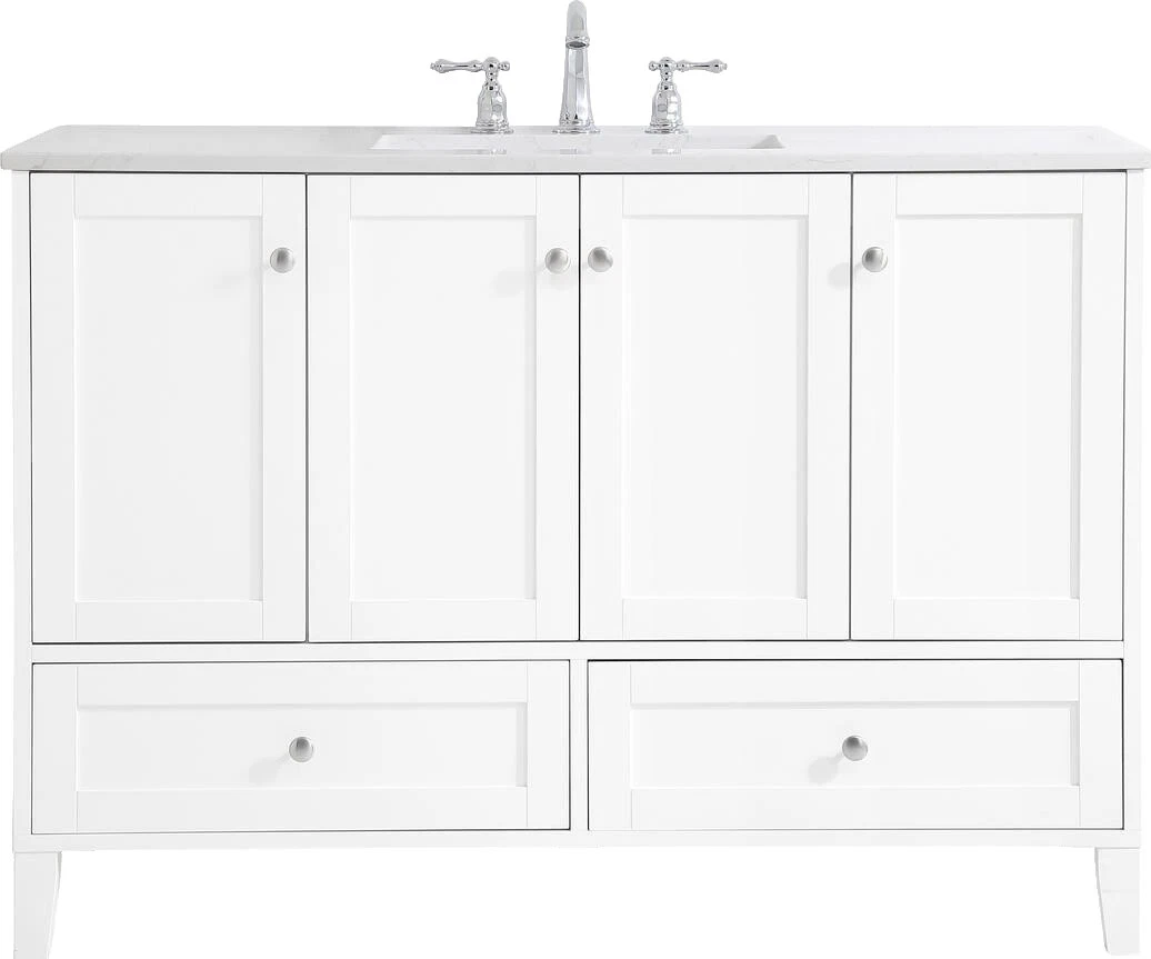 Blanco de Madera Tradicional tocadores y mesas de maquillaje