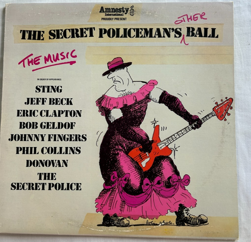 THE SECRET POLICEMAN'S OTHER BALL 1982 LP Island Sting Beck Clapton, Photo Inner - Picture 6 of 7