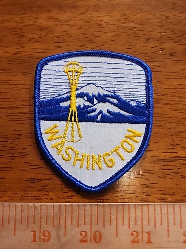 Vintage State of Washington Aufnäher KOSTENLOSER VERSAND V1