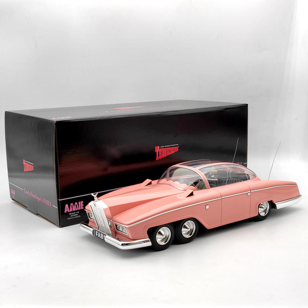 AMIE 1⁄18 Scale Lady Penelope's Thunderbirds FAB1⁄FAB 1 Resin Toys