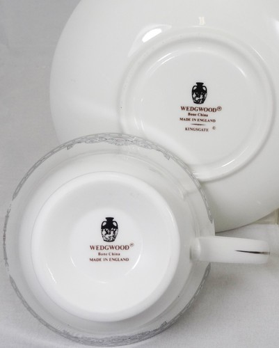 KINGSGATE by Wedgwood 5 Piece Place Setting NEW NEVER USED made in England - Picture 17 of 21