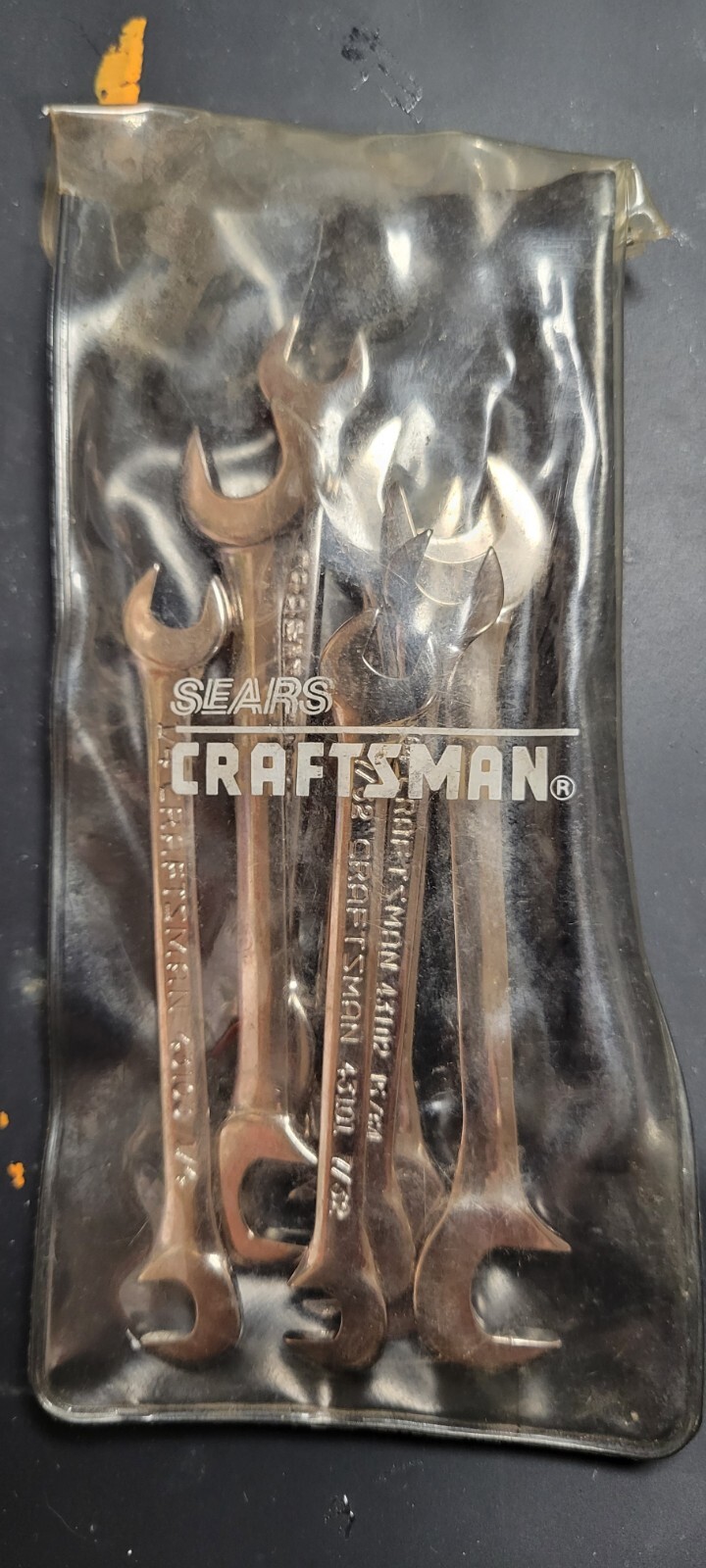 Vintage Craftsman 8 Piece Open End Ignition Wrench Set 94306 1960s eBay