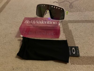 Oakley My Valentine Sutro Eyeshade Origins Collection White / Prizm Black Belüftet