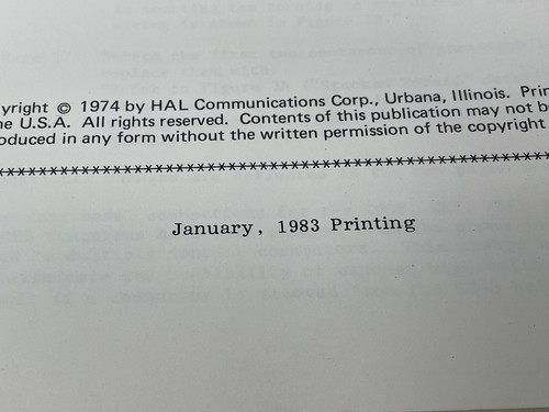 HAL ST-6 RTTY Demodulator Instrukcja Instrukcja Vintage HAM Przewodnik radiowy - Zdjęcie 6 z 8