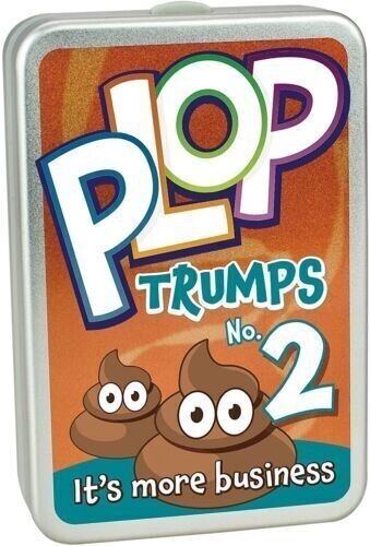 Cheatwell Games Novelty Gifts Kids - Plop Trumps 2 Card Game - Picture 3 of 4