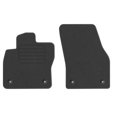 Velours Fußmatten für Skoda Kodiaq ab Bj. 2017 Passend Automatten VORNE ANTR STD