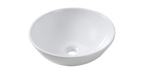Lordear 13x13 Round Bowl Modern Bathroom Above White Porcelain Ceramic Vessel