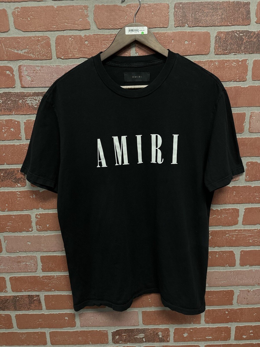 関税送料込み■Amiri■Amiri Spirit t-shirt Size S - Amiri T-Shirt 100% Authentic Quick Shipping Black