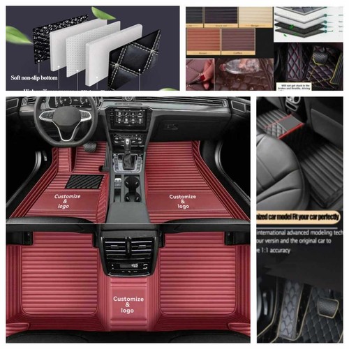 For Nissan Cube-Frontier-CTR-Juke-Kicks-Leaf Car Floor Mat All Weather Luxury - Imagen 7 de 23