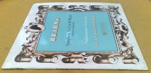 " BRAHMS SYMPONY NO. 2 " KLEMPERER 33CX 1517 SUPERB BLUE GOLD UK HALF MOON - Bild 6 von 11