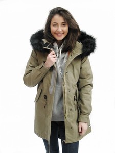 jaqueta parka com capuz