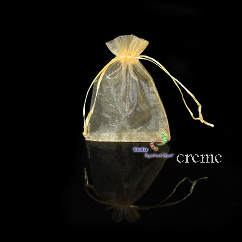 10er Organza Organzabeutel Säckchen Schmuckbeutel ohne Motive 12x9cm - Bild 7 von 12