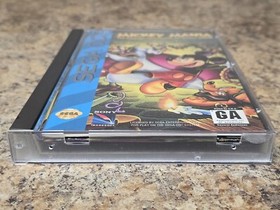 Mickey Mania (Sega CD, 1994) Authentic, Complete w/ Registation Card & Poster!