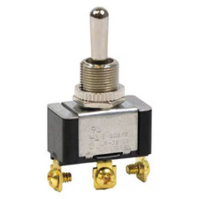 Toggle Switch GSW-117 Toggle Switch, SPDT, On/Off/On, 3/4 Hp @ 125 To 250V Ac