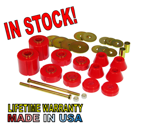 Polyurethane Cab Body Mount Bushings For Chevy GMC C10 C15 Regular Cab 1967-1972 – Mid Valley 7-101