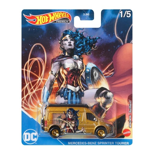 Hot Wheels 2022 Pop Culture Dash M 1:64 "DC Universe" 5er Set Modell DLB45-946M - Bild 6 von 6