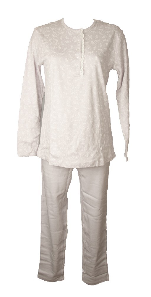 SG Pigiama donna RAGNO caldo cotone интерлок инвернале колло серафино маника 