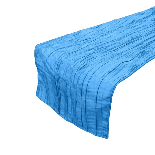 lovemyfabric Crinkle Taffeta Crushed Style Decorative Table Runner - Picture 18 of 19