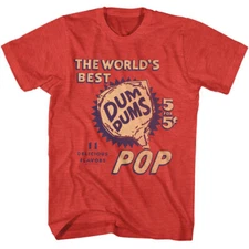 Dum Dums Candy Suckers World's Best Pops Delicious Flavors Men's T Shirt
