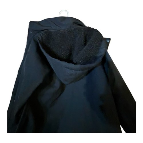 Patagonia Black Hooded H2No Parka Kid’s XS - Picture 7 of 13