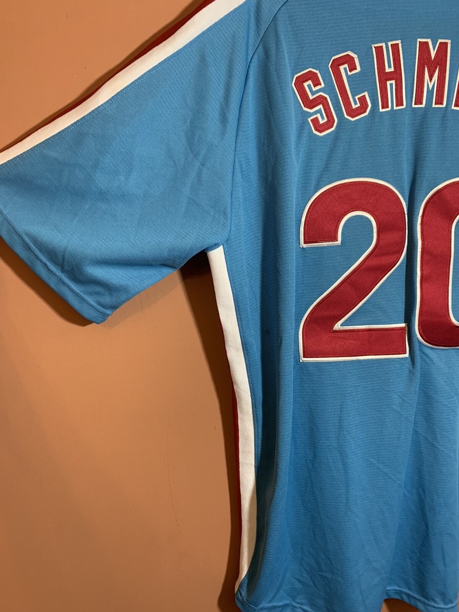 Mitchell and ness フィリーズユニフォーム Mike Schmidt Zipper Jersey Size 54 Mitchell Ness Cooperstown