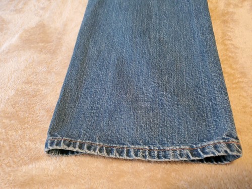 Ralph Lauren Polo Mens Designer Blue Jeans 38 x 32 medium wash 5 Pocket Classic - Picture 6 of 9