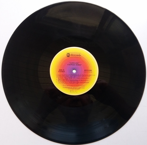 STEPHEN BISHOP – Careless - LP 1976 ABC Records ABCD-954 SHRINK HYPE LYRICS - Imagen 6 de 9