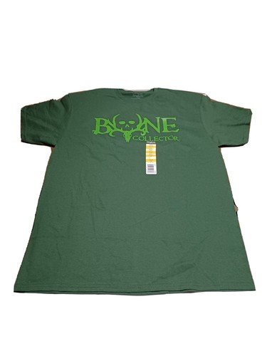 Camiseta Para Hombre Bone Collector Manga Corta Cuello Redondo Verde Talla M, L Nueva C5  - Imagen 1 de 2