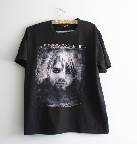 Kurt Cobain Vintage T-Shirt, Rare Vintage Nirvana T-Shirt, Vintage Band Shirt - Bild 2 von 10