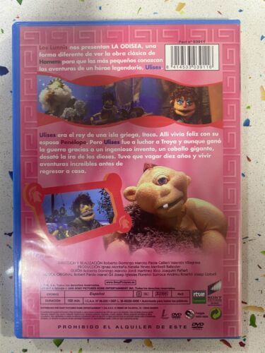 LA ODISEA DE LOS LUNNIS DVD LA PELICULA DE ULISES AM - Imagen 3 de 3