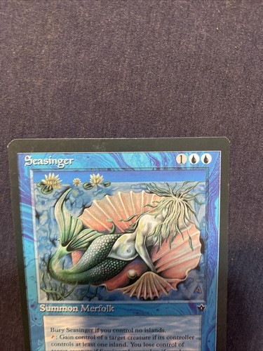 Seasinger - Fallen Empires Magic The Gathering MTG Pack Fresh - Picture 2 of 3