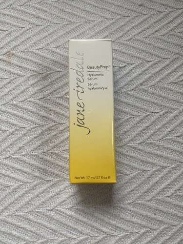 JANE IREDALE BeautyPrep Hyaluronic Serum .57 oz NEW - Picture 3 of 8