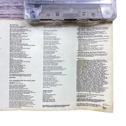 SCATTERBRAIN Here Come Trouble Cassette Tape VTG 90s Funk Metal Music W/Lyrics - Picture 3 of 12