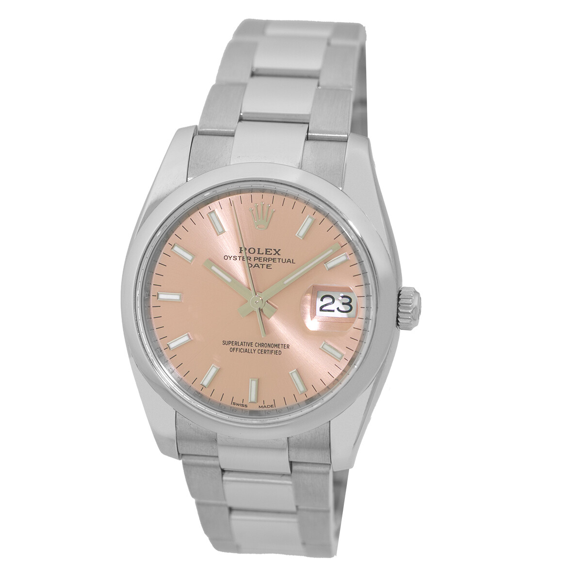 ROLEX Stainless Steel 34mm Oyster Perpetual 