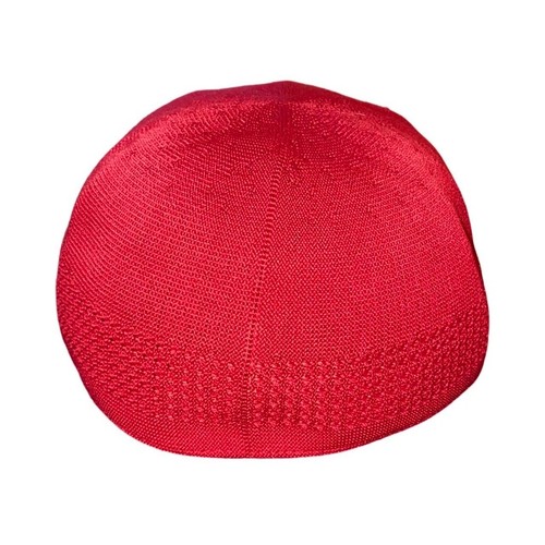 Red Kangol Tropic Ventair Space Cap with white logo #streetwear - Picture 3 of 8