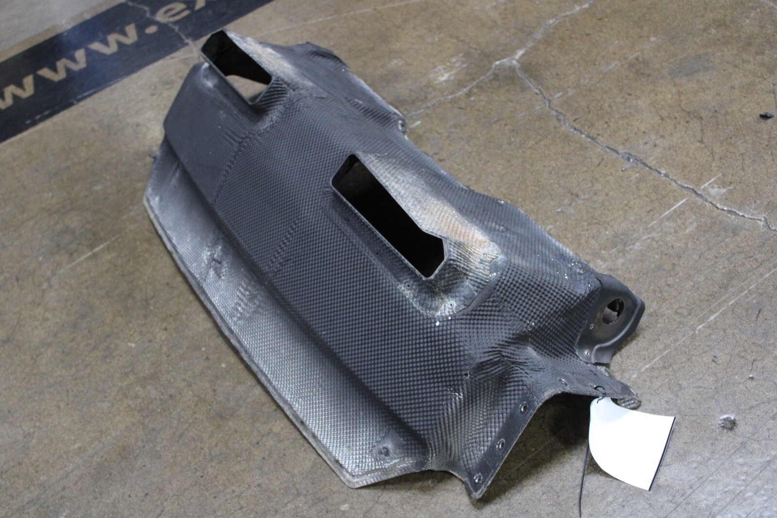 Lamborghini Huracan LP580, 610, Muffler Heat Shield, Used, P/N 4T0825709C