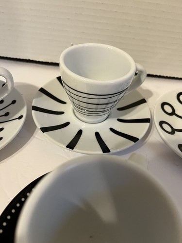 New Set Of 4 Bodum Paula Espresso Cups & Saucers - Picture 4 of 7