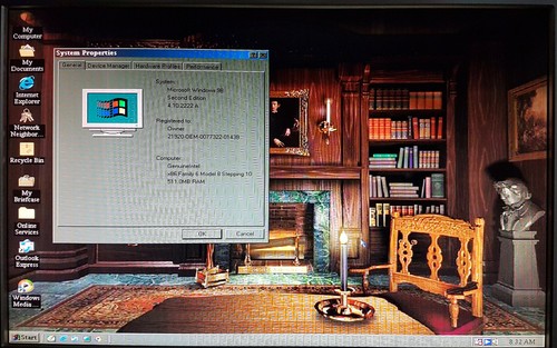 RARE Compaq Evo D5pS SFF + Celeron 1000 + 512MB + 20GB Windows 98SE TESTED - Picture 11 of 11