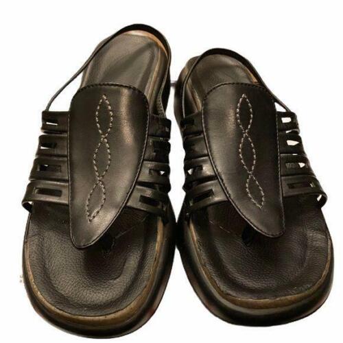 Dansko size 38 (8) strappy leather wedge sandal